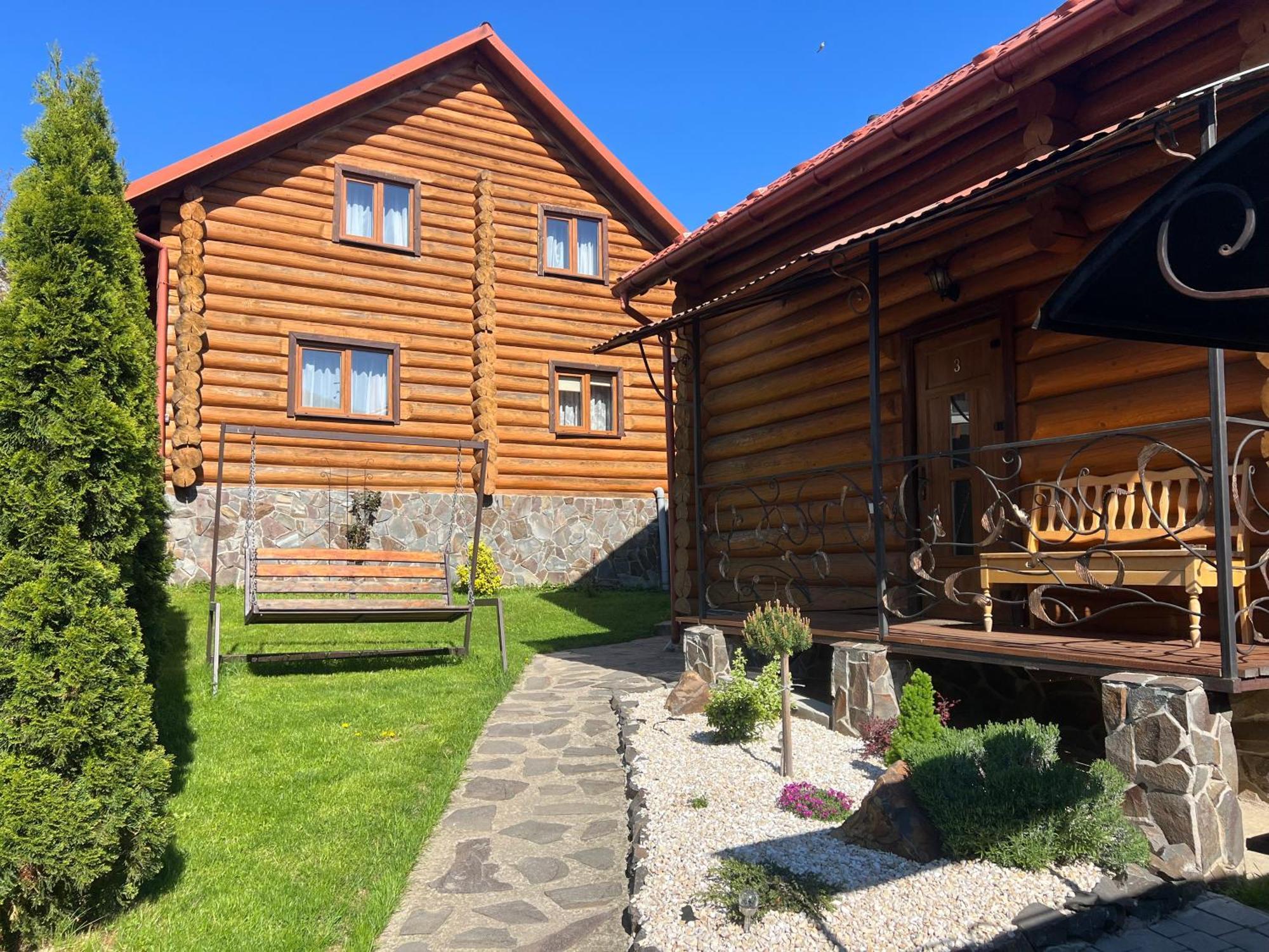 Smerekovyi Dvir Poljana Exteriör bild